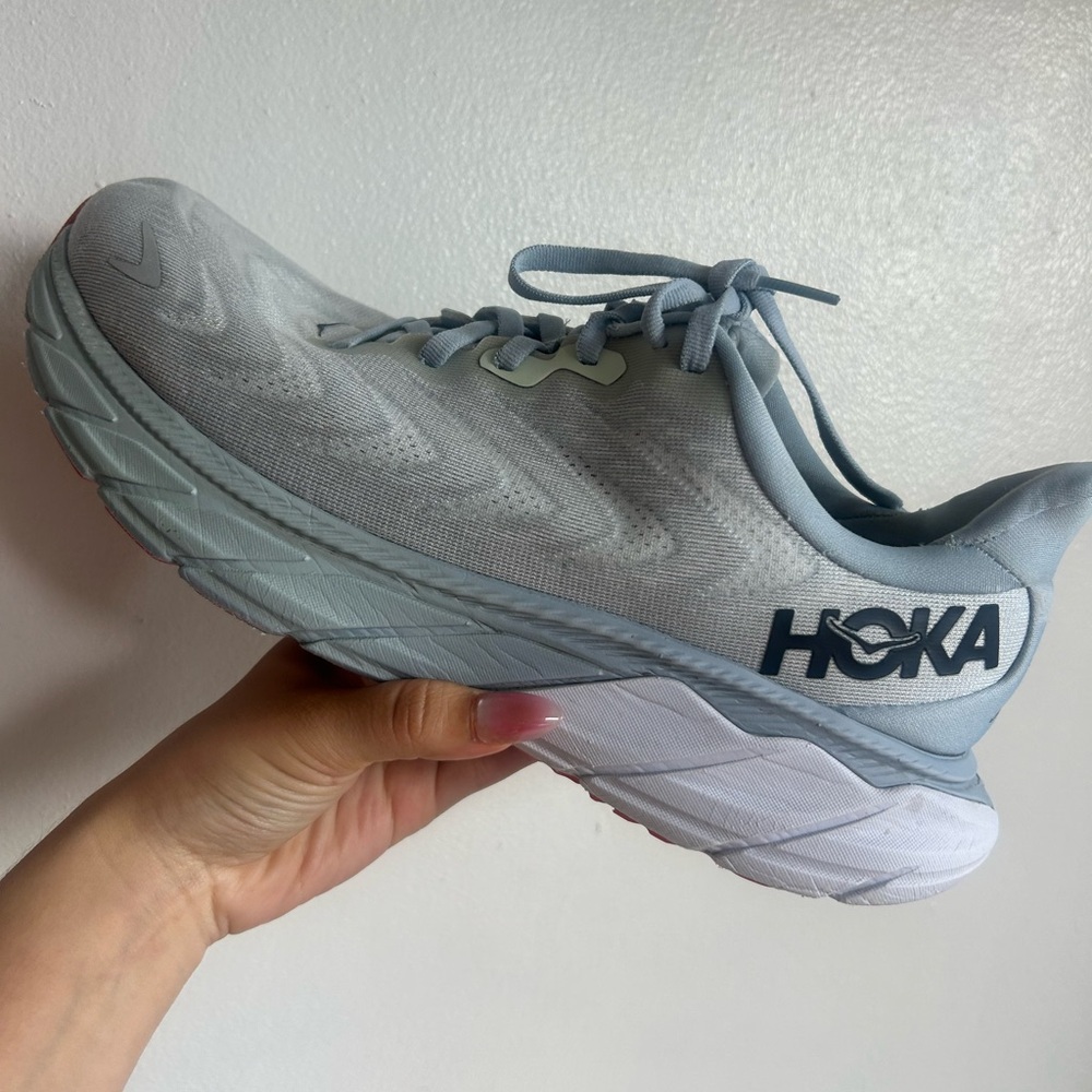 Hoka Light Blue Athletic Sneakers